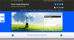 Desktop Screenshot of fosterfamilychiropractic.com