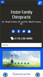 Mobile Screenshot of fosterfamilychiropractic.com
